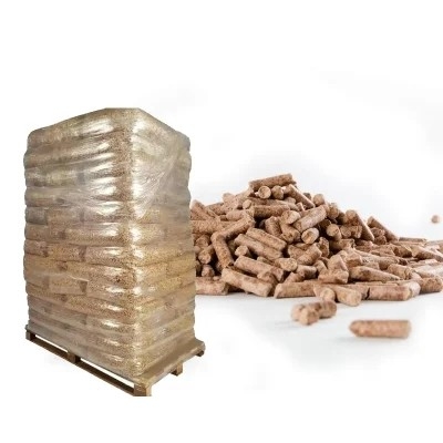 Briket Bentuk Pelet Kayu Cemara Cemara 6mm Kelas A1 / A2 Bsl Disetujui