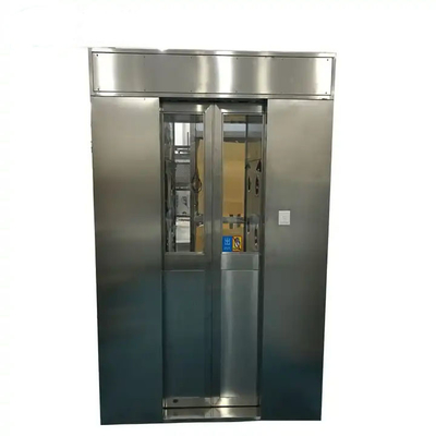 Peralatan Kamar Bersih 110Volt Air Shower Booth Efisiensi 99,99%.