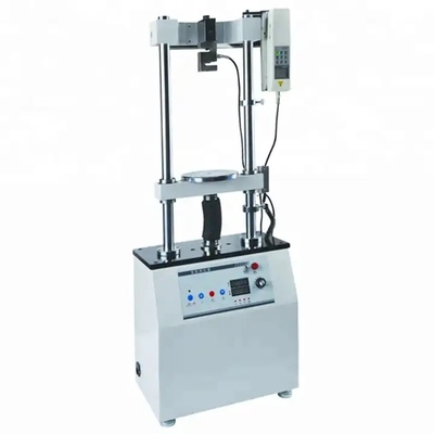 10KN Electric Double Column Test Stand Mesin Uji Tarik Untuk Pengukur Gaya