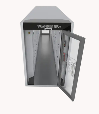 Air Shower Clean Tunnel Di Pintu Masuk Bengkel Bebas Debu Untuk Pabrik