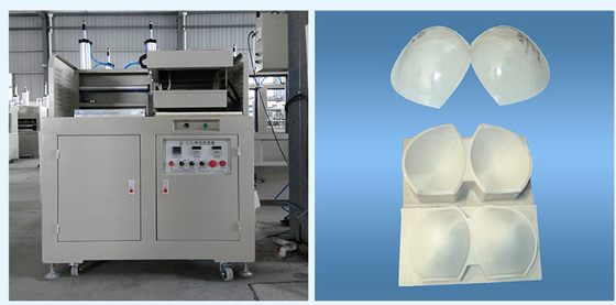 GSKA Bra Cup Vacuum Forming Machine Cetakan Tunggal dan Cetakan Ganda