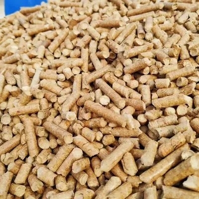 Pelet Kayu Tablet Panjang Berbeda Dari Serbuk Gergaji Alami