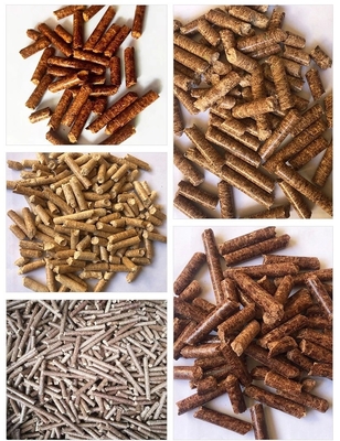 Pelet Kayu Tablet Panjang Berbeda Dari Serbuk Gergaji Alami