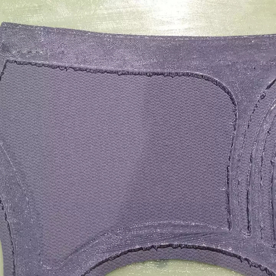 Tidak Ada Pemosisian Manual Seamless Bra Cup Machine Coater Underwear