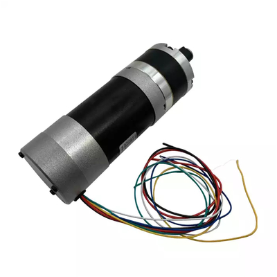 12v 24v 36v 48v Brushless DC Planetary Gear Motor Bevel Gear Kebisingan Rendah 57MM