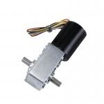 Low Noise Biaxial Worm Brushless Gear Motor Tegangan DC12V