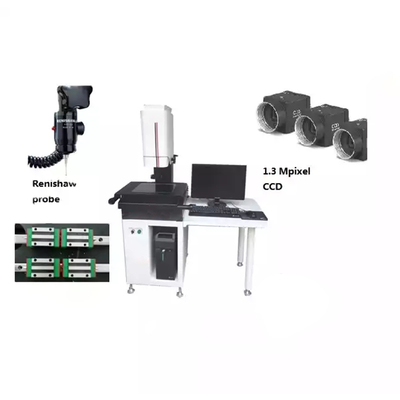Sistem Pengukur Visi Dua / Tiga Dimensi, Alat Ukur Optik 4,5X