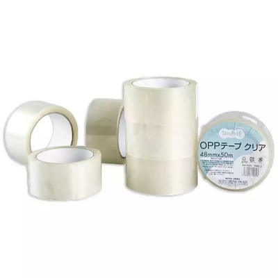 BOPP Packing Pita Perekat Bening Transparan 0,035mm-0,090mm