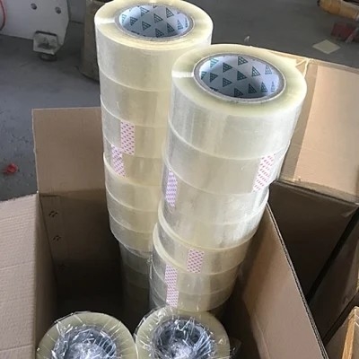 Carton Stick Box Moving Packing Tape Waterproof OPP Transparan