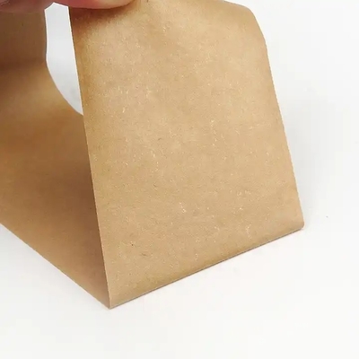 Pita Kertas Kraft Coklat OEM, Pita Penyegel Kemasan Biodegradable