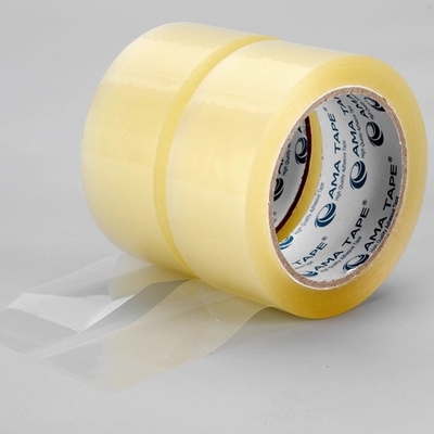 BOPP Single Side Packing Tape 100m, Tape Packing Kuning Transparan Tahan Air