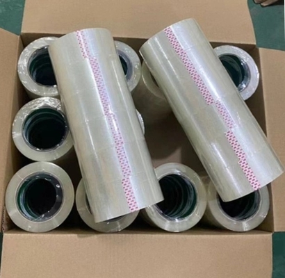 BOPP Single Side Packing Tape 100m, Tape Packing Kuning Transparan Tahan Air