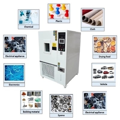 Ruang Uji Termal Pengontrol Komputer Mikro Bahan Stainless Steel