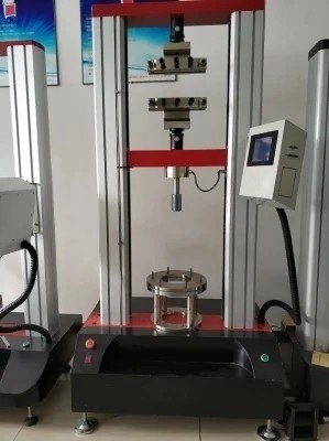 Mesin Uji Tarik Lebar Geosintetik Antarmuka Sentuh Cerdas