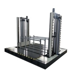 Double Lift Zero Drop Test Stand Untuk Produk Elektronik OEM