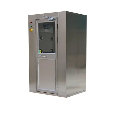 370kg Stainless Steel Air Shower Untuk Pintu Masuk Kamar Bersih Pabrik