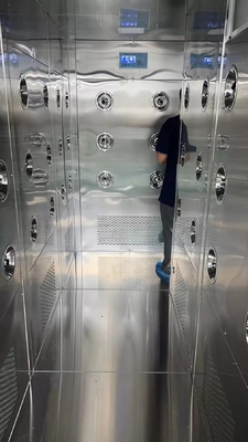 Stainless Steel Blast Proof Air Shower Untuk Menghilangkan Bakteri Dan Debu