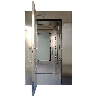 Pintu Masuk Bersih Bengkel Bebas Debu Pancuran Udara Bersih Dengan Pintu Otomatis