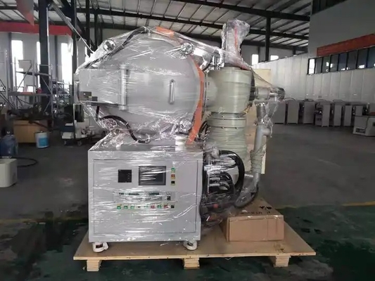Tungku Vakum Digunakan Di Pabrik Untuk Sinter Bagian Logam Pada Suhu Tinggi