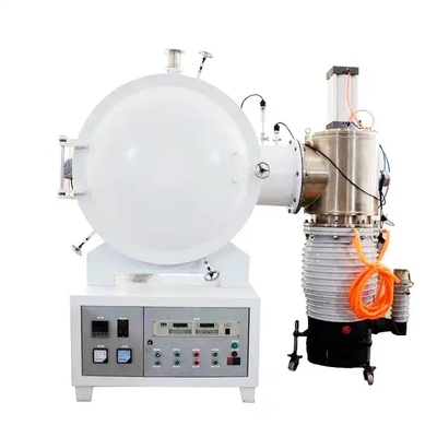 Kontrol Suhu Cerdas Dengan Kontrol PID 1000 ℃ -1600 ℃ Tungku Vakum