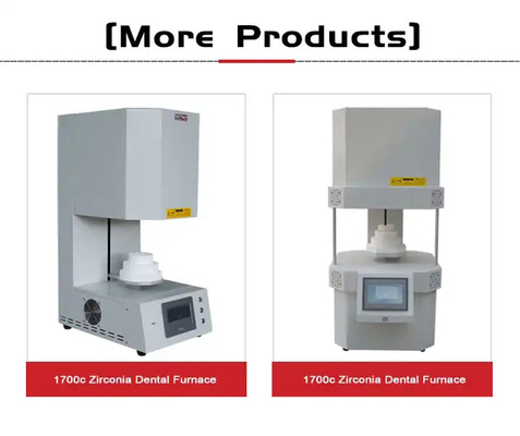 Tungku Sintering Gigi Tiruan Laboratorium Kontrol Suhu Cerdas 1300 ℃