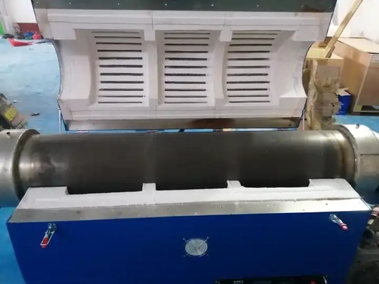Tungku Tabung Vakum yang Dapat Diprogram Cerdas Kontrol Cerdas 1200 ℃