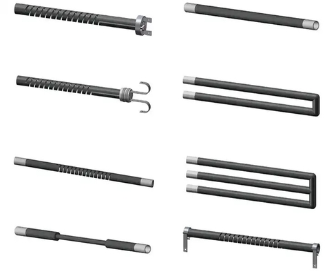 Tungku Silicon Carbide Electric Heating Rod Silicon Carbide Heater