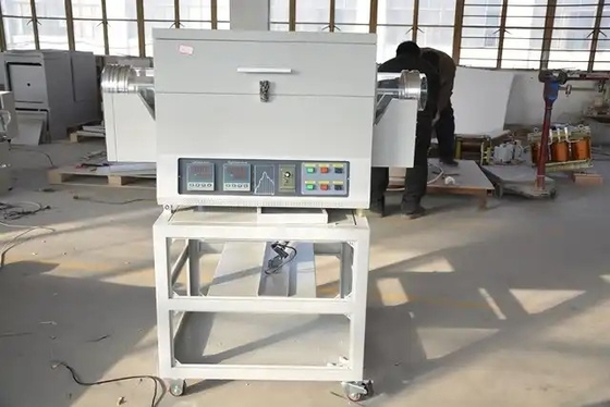 Rotary Tube Furnace Pada 1400℃ Digunakan Untuk Uji Metalurgi Karbon Aktif
