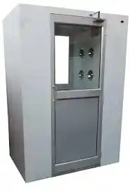 Shower Udara Laboratorium Kamar Bersih Tiga Sisi Dengan Filter HEPA