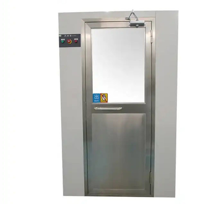 Peralatan Kamar Bersih 110Volt Air Shower Booth Efisiensi 99,99%.