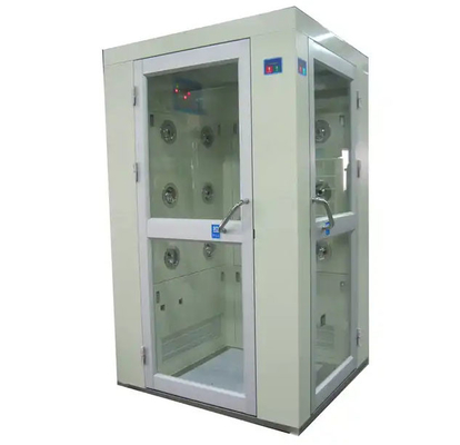 Shower Udara Cleanroom Kecil, Shower Udara Portabel 0-99s Waktu Mandi yang Dapat Disesuaikan