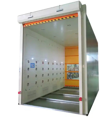 Shower Udara Cleanroom Kecil, Shower Udara Portabel 0-99s Waktu Mandi yang Dapat Disesuaikan