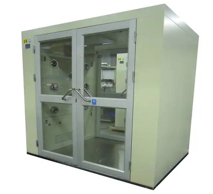 Shower Udara Cleanroom Kecil, Shower Udara Portabel 0-99s Waktu Mandi yang Dapat Disesuaikan
