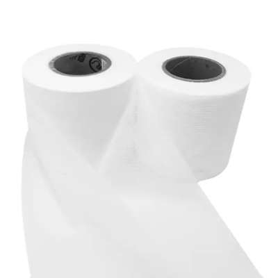 100% ES Fiber Antibakteri Non Woven Kapas Udara Panas, Kain Filter Kapas Meleleh Panas