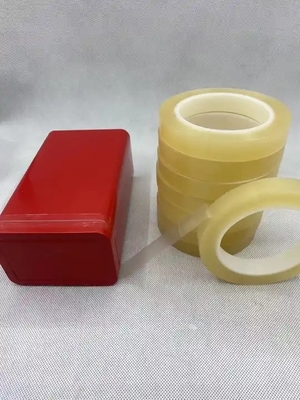 5mm 6mm Pita Kemasan PVC Untuk Menyegel Kotak Biskuit Dan Kotak Makanan