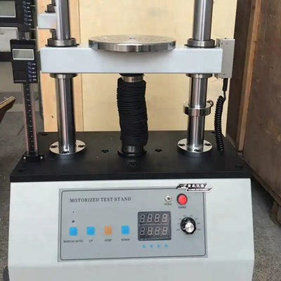 10KN Electric Double Column Test Stand Mesin Uji Tarik Untuk Pengukur Gaya