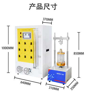 Strain Controlled Triaxial Apparatus Untuk Menguji Kekuatan Contoh Tanah