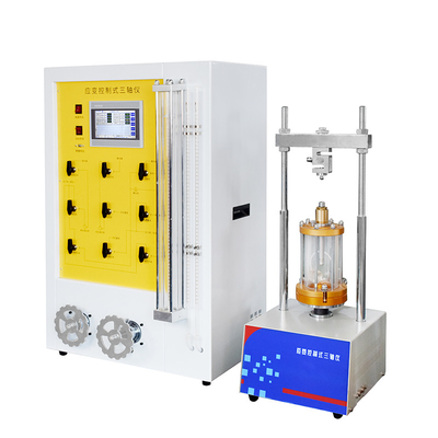 Strain Controlled Triaxial Apparatus Untuk Menguji Kekuatan Contoh Tanah