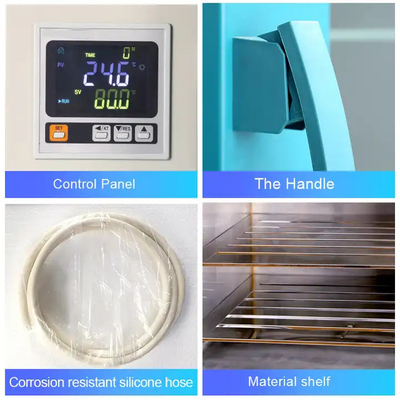 Sterilisasi Panas Kering Oven Pengeringan Vakum Kisaran Suhu +10~200°C