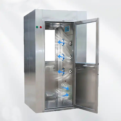 Tipe Induksi Pintu Geser Otomatis Air Shower Untuk Pabrik Farmasi