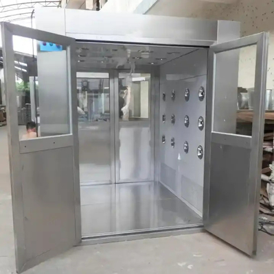 Tipe Induksi Pintu Geser Otomatis Air Shower Untuk Pabrik Farmasi