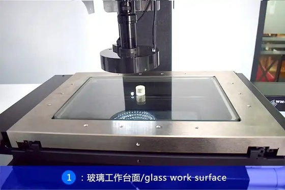 Mesin Pengukur Visi Dua Dimensi Manual Sistem Optik CNC
