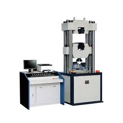 Mesin Uji Tarik Universal 600kn Kontrol Komputer Servo Hidraulik Mikro