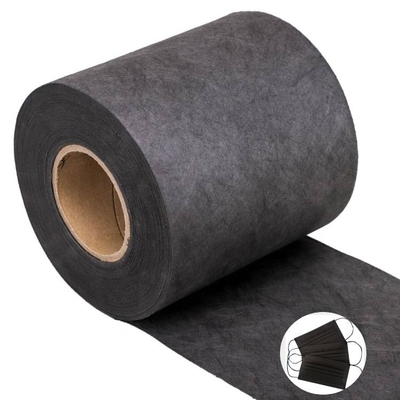 Produsen Kain Non-Anyaman Melt-Blown Hitam Digunakan Untuk Masker, Masker Wajah