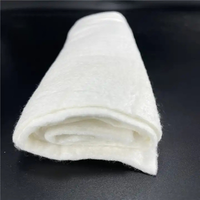 100% Produk Pigmen Putih Kain Nonwoven Bambu 50 ~ 100m