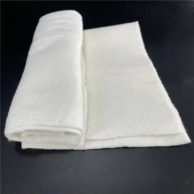 100% Produk Pigmen Putih Kain Nonwoven Bambu 50 ~ 100m