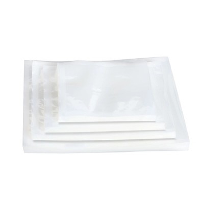 CE SGS Vacuum Sealer Bags Heat Seal Tiga Sisi Untuk Penyimpanan Makanan Nylon