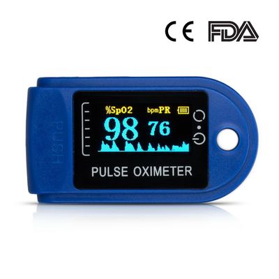 DC 2.6V 8 Detik Tingkat Oksigen Darah Monitor Jari Saturasi 70%