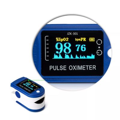 180BPM Temp Probe Ujung Jari Pulse Oximeter Monitor Saturasi Oksigen Darah Jari Spo2
