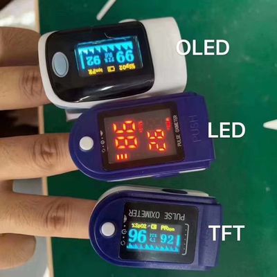 Sensor Oksigen 30mA 240BPM Monitor Jari 99% Saturasi Darah